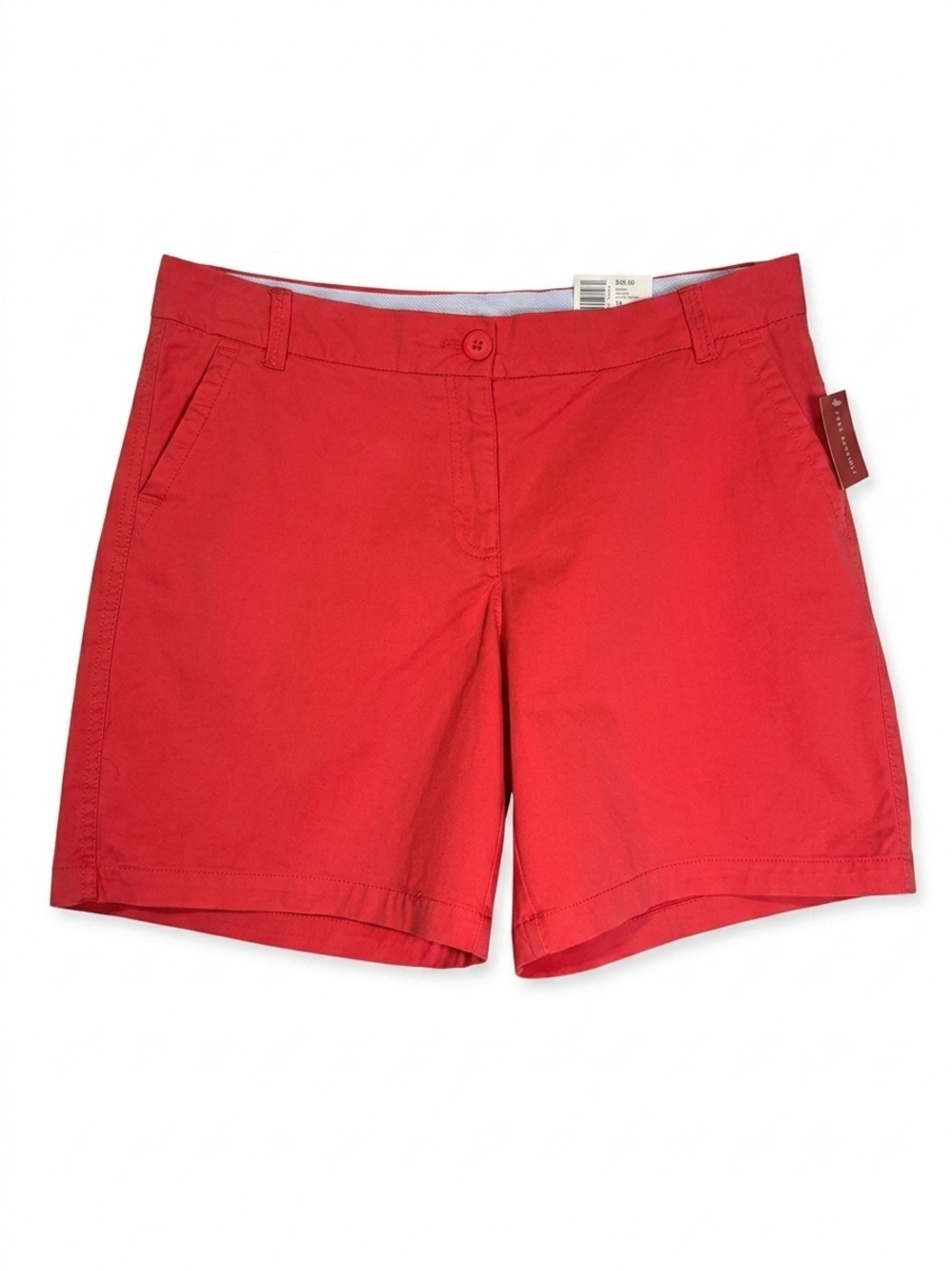 Crown & Ivy Coral Sun Caroline Shorts NWT Size 10 “Classic Fit"